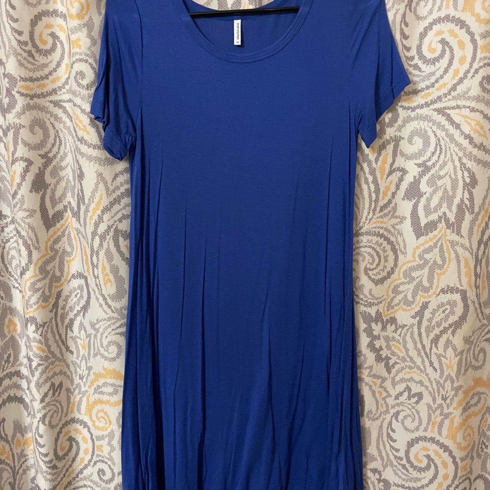 Elegant Blue Women's Top